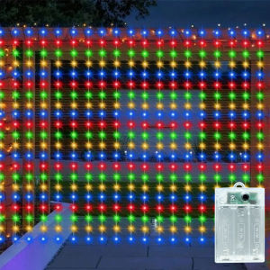 Fairy Lights LED Curtain String Lights for Christmas Home Bedroom Decoration Festive Party Wedding Birthday Battery Powered