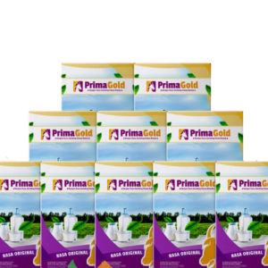 Paket 10 Box Susu Kambing Etawa Prima Gold 100% Odiginal