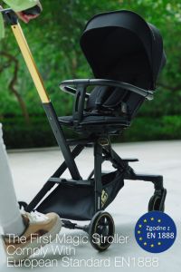 Sweet Cherry Z1 Rioz Magic Stroller with EN Standard Two-way Facing by 360° Rotating Seat with Easy Hand