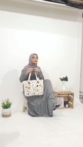 Totebag Lucu Tas Kuliah & Sablon Custom