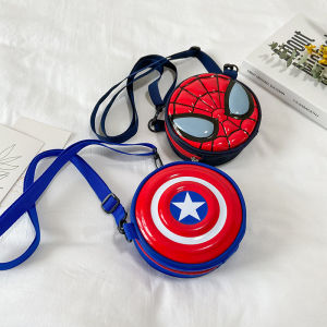 Hot Toys | 2026 Marvel New Men Womens Shoulder Backpack Spiderman Pattern backpack baby coin purse bags Casual Student Men Women Bag