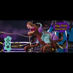 2.4 RC Dinosaur With Spray Hip-hop Dinosaur Model Acousto-optic Electric Remote Control Toy for Kids Boys Birthday Gifts