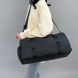 กระเป๋าเดินทาง กระเป๋าฟิตเนส แบบหิ้ว กันน้ำ ยืนฟรีถุงเก็บรองเท้า เหมาะกับการพกพาเดินทาง เล่นกีฬา เข้ายิม