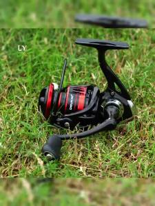 DEUKIO New Fishing Reel Drag Power 6KG 5.2:1 Spinning Reels Metal Spool Carretilhas De Pesca Reel for Fishing Accessories Peche