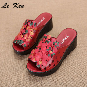 LEKEN | Summer Ethnic Style Platform Sandals For Women