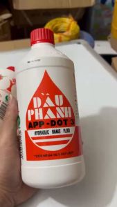 COMBO 5 chai dầu phanh dầu thắng APP-DOT3 dùng cho ô tô