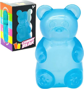 In Stock Stress Bear Squishy Ball Gummy Bear Toy Sugar Filled Squishy Stress Relief Ultra-Soft Decompression Venting Toy for Kid