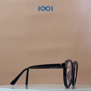 IOOI Eyewear - Kacamata Bulat Bahan TR Elastis Simple Anti Blue Light Pria Wanita 8358