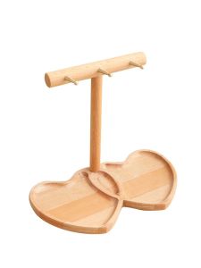 Rustic Wooden Desktop Organizer Tray Jewelry Cosmetic Storage Box Entryway Key Miscellaneous Items Storage Rack Home Decor