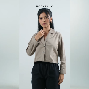 Bodytalk Outer Wanita Derla Grey Online 64025T5GY
