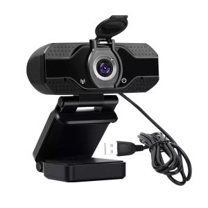 1080P Full HD Web Camera With Universal Clips Fits Laptops Desktops LCD Monitors Webcam Full Hd Microphone