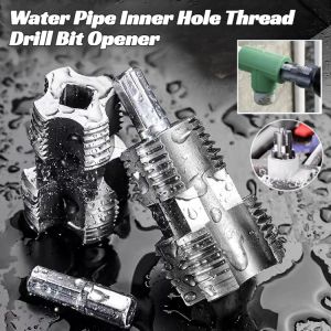 Water Pipe Inner Hole Thread Opener Thread Drill Bit Thread Opener Tool For Pvc Plastic Pipe For Hand Electric Drills
