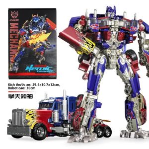Đồ Chơi Robot Biến Hình Optimus Prime Bumblebee Megatron 30CM Màu Đen Vàng Hợp Kim Xe Tải Chỉ Huy Sao Mô Hình Hành Động Dành Cho Bé Trai