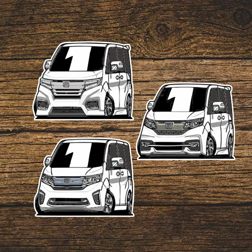 Spada Sticker Honda Step Wagon Spada RP3 RP1 Car Decoration Sticker Keychain ...