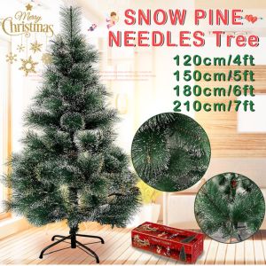 Mi.more 2.1m 1.8m Pohon Natal Christmas Tree Snow Pine Style Besar Pohon Dekorasi Hiasan 210 180 150 120 90cm