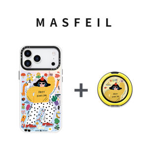 MASFEIL | Magnetic Stand Drop-resistant Full Coverage iPhone Case