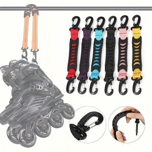 1pc Skate Shoe Hook For Inline Skates Inline Speed Skats Roller Skates 33cm Ski Boot Strap Strength Hook Nylon For Outdoor Sport