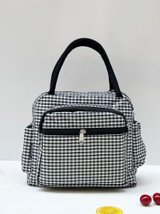 New Fashionable Oxford Cloth Waterproof Handbag for Mom Ladies Commuter Bag Soft Zipper Closure Tote Bag Lightweight Luxury