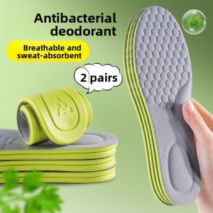 XIANZHAO | Deodorizing Absorbent Breathable Anti-Odor Antimicrobial Comfortable Insoles for Men