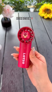 【Ready stock】Arrived in two days Disney handheld fan mini fan charging UBS handheld fan portable outdoor strong wind kipasKipas Tangan Disney 迪士尼 手持风扇