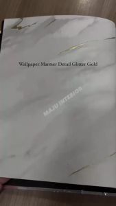 Wallpaper Vinyl Murah TERRA Motif Marmer Bata Abstrak Serat Kayu Industrial Semen WPC Wallpanel