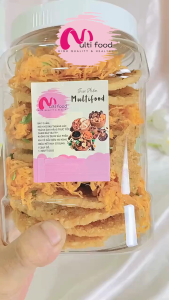 Cơm Cháy Lắc Khô Gà Multifood hũ 500g