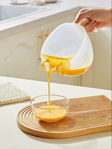 CAROTE | Filtered Measuring Cup with Scale Large Capacity Plastic Milliliter