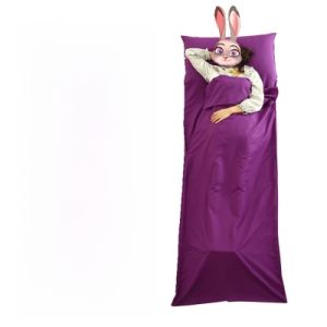 Portable Korean Cotton Sleeping Bag for Travel Train Non-Disposable Hotel Separate Dirty Bag Single Person Adult Camping Gear