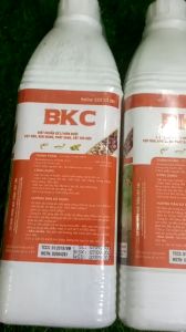 BKC - diệt khuẩn sát trùng ao nuôi thủy sản xử lý mòn đuôi cụt râu đen mang phát sáng cắt tảo độc