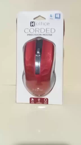 iHome Red & Black Wireless Mouse