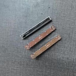 1pcs SL6021G A10K B10K 75MM Stereo Mixer Slide Potentiometer Length 15MMC A10Kx2 B10KX2 Dual Channel Fader Variable Resistors