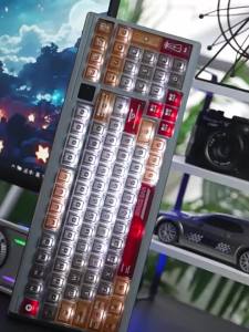 Microstep | Bàn Phím Cơ Chơi Game Bluetooth Không Dây 3 Chế Độ