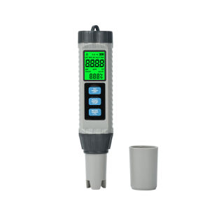 Aideepen | Máy Đo Chất Lượng Nước Kỹ Thuật Số 8 Trong 1 Aideepen: Đo PH TDS EC CL S.G Độ Mặn ORP Nhiệt Độ Cho Bể Bơi Nước Uống Bể Cá