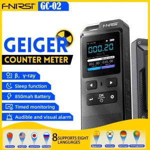 FNIRSI | FNIRSI NEW GC-02 Geiger Counter Nuclear Radiation Detector for Personal Safety and Environmental Monitoring