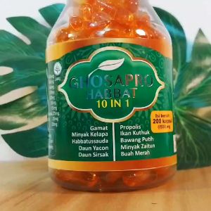 Habbatussauda GhosaPro 10 IN 1 Untuk Membantu Memelihara Daya Tahan Tubuh Original