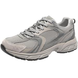 BELLE l Gray Whale Dad Shoes Mens Casual Running Shoes Fleece Lined