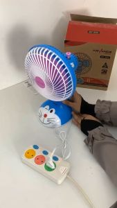 ADVANCE DF-802 Kipas Angin 2 in 1 Stand Fan & Wall Fan Motif Doraemon Ukuran 8Inch + Celengan Doraemon + 2 Kecepatan + Berputar Kiri Kanan ADVANCE DF-802 - BERGARANSI