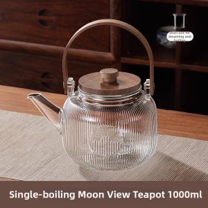 PAKCHOICE | Glass Kettle Home Tea Set Electric Hot Plate