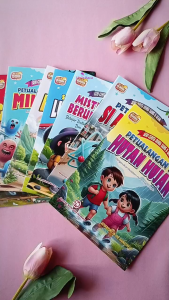 Buku Anak Seri Cerita Dunia Sains & Alam (Isi 8 Judul) Bilingual - Serbajaya