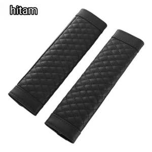 Sarung Seat Belt Mobil Kulit Cover Seat Belt Mobil Cover Safety Belt Car Safety Belt Shoulder Pads