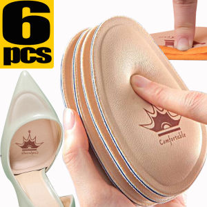 6Pcs Forefoot Pads Women High Heels Non-slip Pain Relief Insert Half Insoles Front Foot Cushion Foot Care Shoe Pads Insole