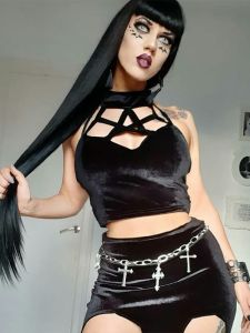 Áo Ba Lỗ Cổ Treo Gợi Cảm Cho Nữ Áo Ba Lỗ Ngắn Thường Ngày Mùa Hè 2022 Áo Ba Lỗ Cổ Chữ V Màu Trơn Đa Năng