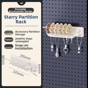 Magnetic Metal Wall Hanging Organizer with Hook and Storage Board for Entryway