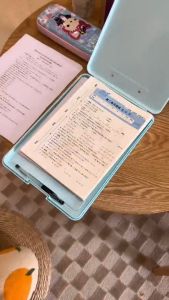 2 In 1 Clipboard with Storage A4/Long Plastic Storage Clip Board File Box School & Office Supplies