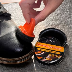 Faux leather shoe polishing kit - Leather care agent shoe care cream colorless shoe wax car leather care and interior cleaner