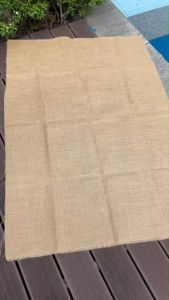 ผ้ากระสอบป่านอินเดีย - รูปแบบ ถ่ายรูปสินค้า จีดบูธ ห่อกระถาง ผ้าจีด