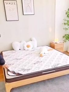Single Bed Mattress Folding Queen Size Single Mattress Foldable Mattress Single Queen Size Mattress Tatami Mattress Mute Dual-Use 床垫