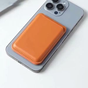 Folding Magnetic Phone Stand Magnetic Back Sticker Card Holder Case Magsafe Wallet with Holder Magsafe Card Holder
