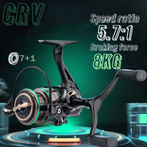ใหม่ | รอกตกปลา | รีลหมุน | อัตราส่วนเกียร์: 5.7:1 | แรงเบรก: 8กก. | ม้วนลวดโลหะ | B 7 + 1 | รีล-ขนาด: 1000S/3000S |