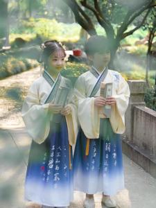 Hanfu Boys Childrens Ancient Costume Chinese Classics Suit Girls Ancient Style Chinese Style Boys Autumn and Winter Clothing Childrens Performance Clothes